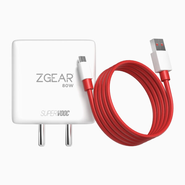 80W Super Fast Charger For OnePlus, Oppo, Xiaomi, Vivo, Realme, Honor - 5 Years Warranty