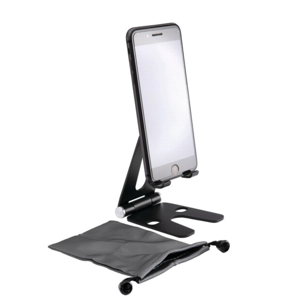 ZGEAR Adjustable Aluminum Device Holder – Universal Stand for Phones & Tablets - Image 3